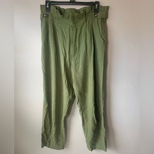 Harper Heritage Dmoss Linen Rayon Blend Pull On Pant